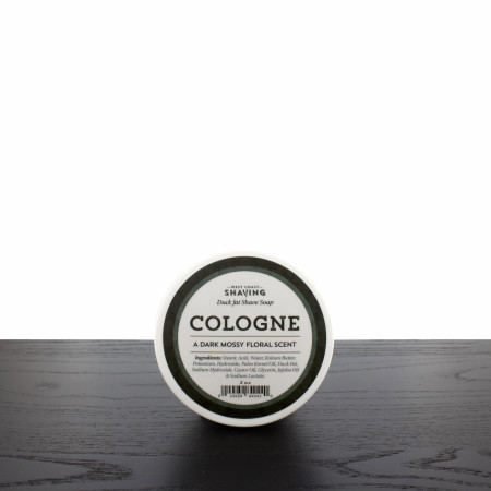 WCS Duck Fat Shaving Soap, Cologne, 2 oz